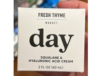 Fresh Thyme Market Day, Squalane & Hyaluronic Acid Cream, 2 fl oz/60 mL - Image 3