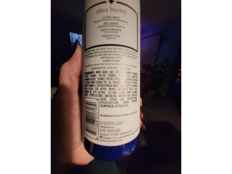 Dr Teal's Body Lotion Ultra Rich Shea Butter, 16 fl oz/475 ml