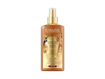 Eveline Cosmetics Brazilian Luxury Golden Body Illuminator, 5.28 fl oz/150 mL