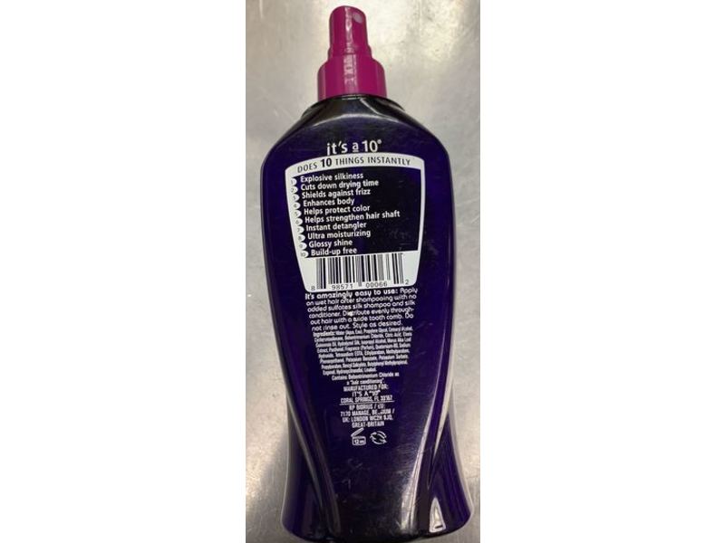 It's A 10 Silk Express Miracle Silk Leave-In, 10 fl oz/295 mL
