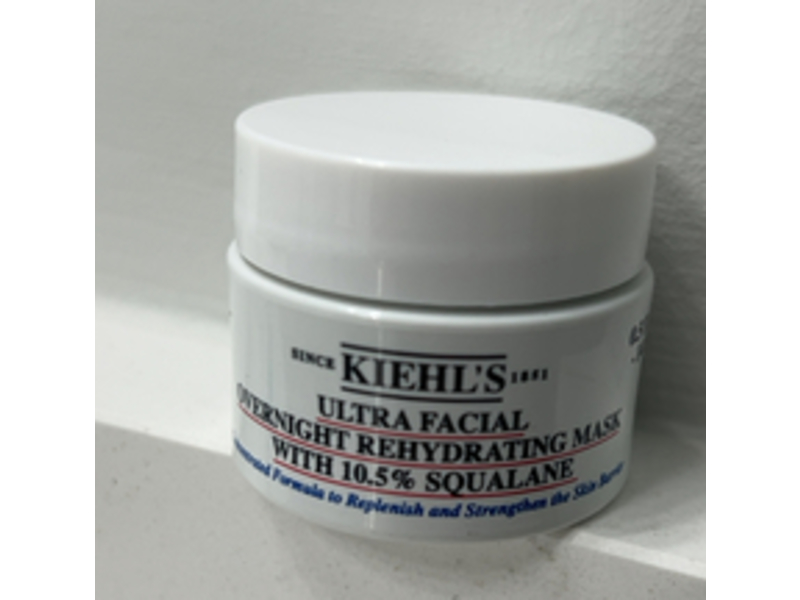 Skin Mask Kiehl's Ultra Facial Overnight Rehydrating Mask, 10.5% Squalane, 0.5 fl oz