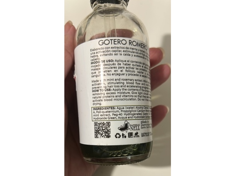 Kell Hair Growth Up Fall Prevention System, Rosemary & Mint, 4 oz/120 mL