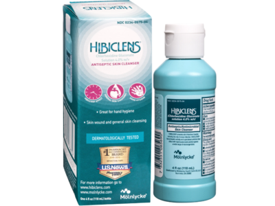 Hibiclens Antiseptic/Antimicrobial Skin Cleanser, 4 fl oz /118 mL