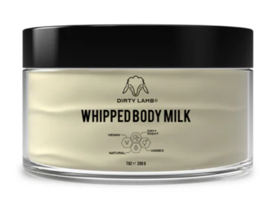 Dirty Lamb Whipped Body Milk, 7 oz/200 g