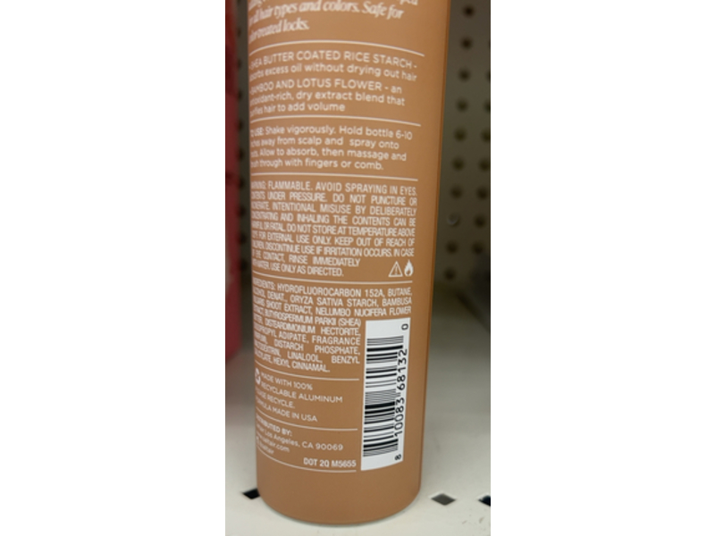 Saltair Santal Bloom Dry Shampoo, 4.0 oz/114 g