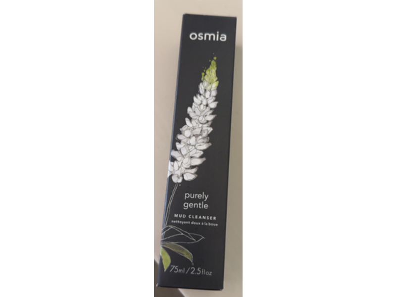 Osmia Purely Gentle Mud Cleanser, 2.5 fl oz/75 mL