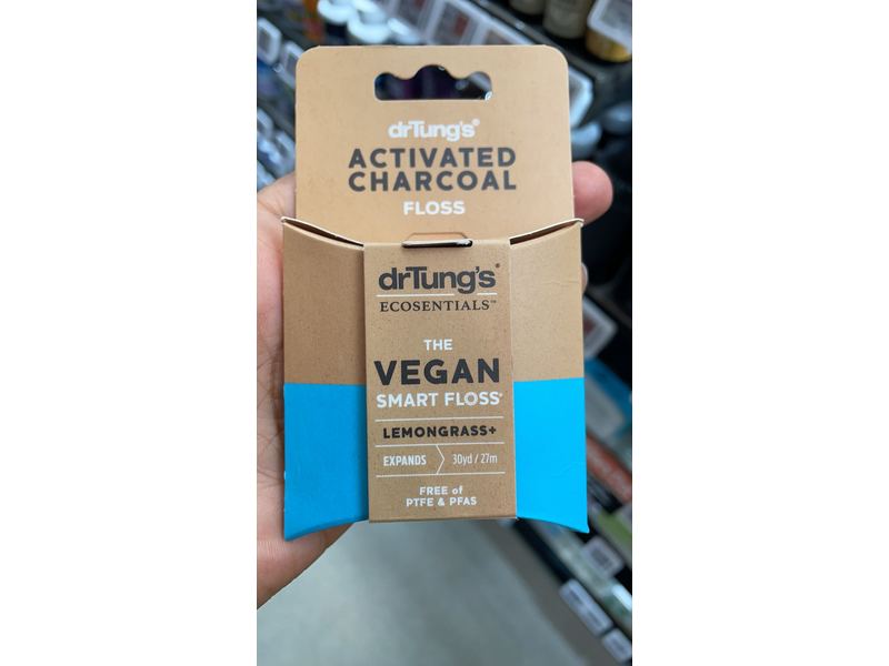 drTung's The Vegan Smart Floss, Lemongrass, 1 Pack