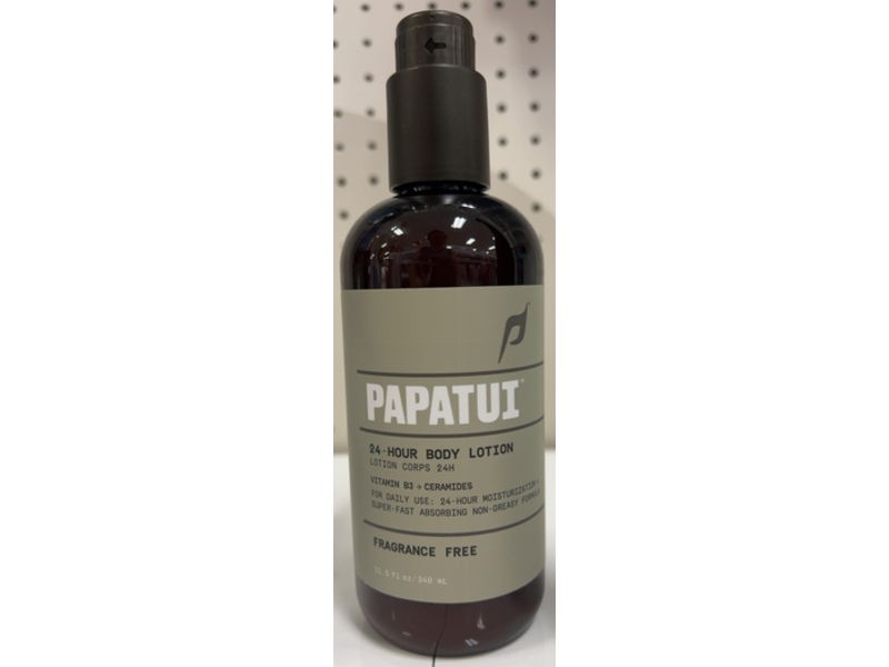 Papatui Body Lotion, Vitamin B3 + Ceramides, 11.5 fl oz/340 mL
