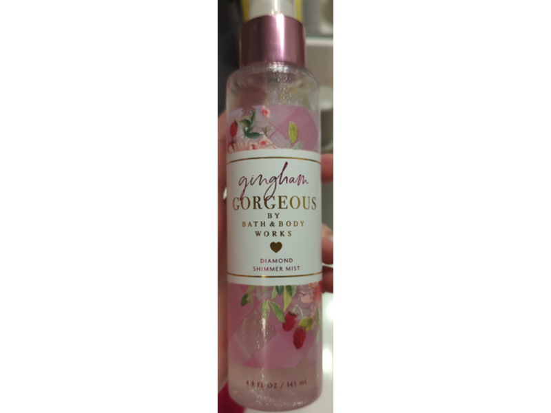 Bath & Body Works Diamond Shimmer Mist, Gingham Gorgeous, 4.9 fl oz/145 mL