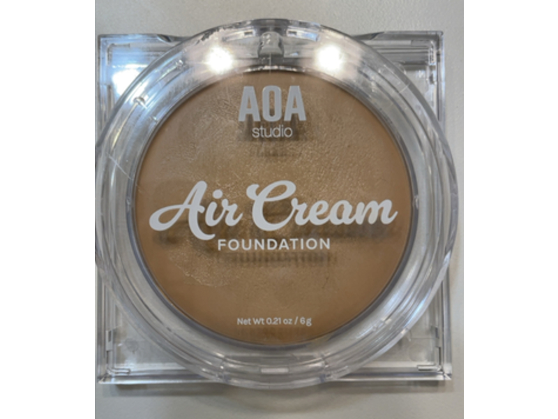 AOA Studio Air Cream Foundation, M1, 0.21 oz/6 g