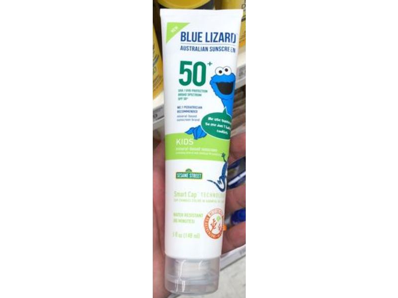 Blue Lizard Kids Mineral-Based Sunscreen, SPF 50+, 5 fl oz (148 mL)