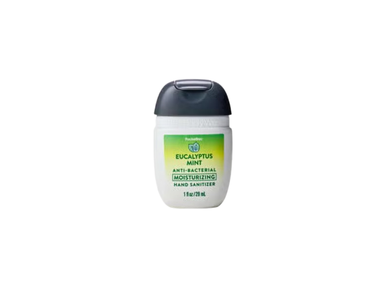 Bath & Body Works Pocketbac Anti Bacterial Moisturizing Hand Sanitizer, Eucalyptus Mint, 1 fl oz/29 mL