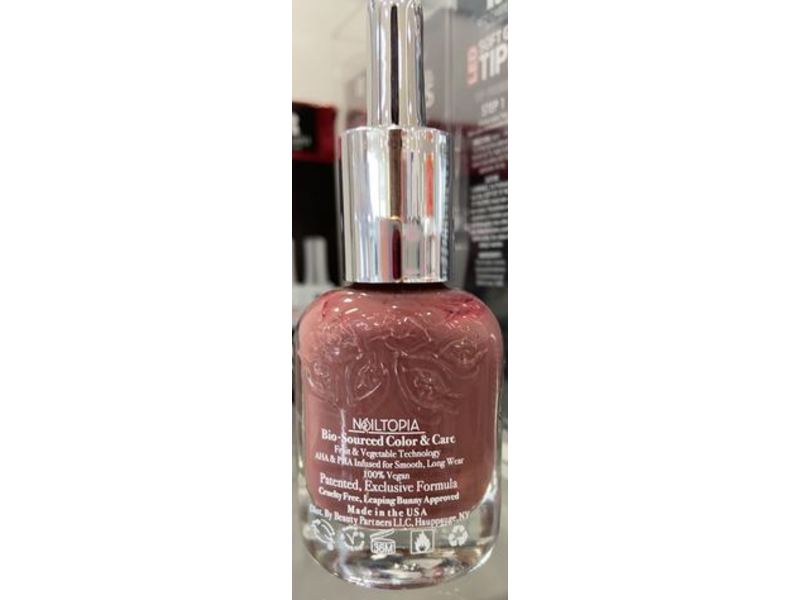 Nailtopia Bio-Sourced Chip Free Nail Lacquer, Not Today, 0.41 fl oz/12 mL