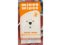 Minee Wipes Travel Wipes, Unscented, 6 Count - thumbnail 2