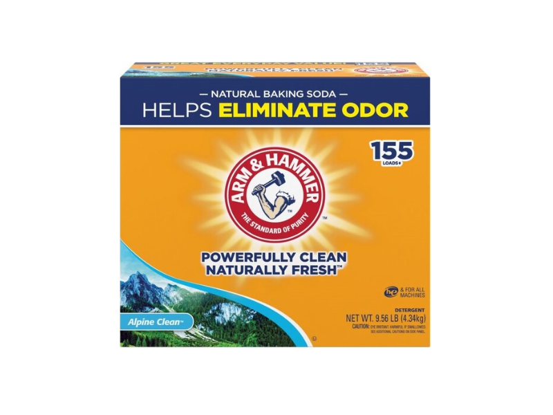 Arm & Hammer Powder Laundry Detergent, Alpine Clean, 155 Loads, 4.34 kg