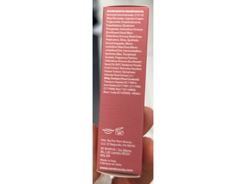 Rare Beauty Kind Words Matte Lipstick, Worthy, 0.12 oz/3.5 g