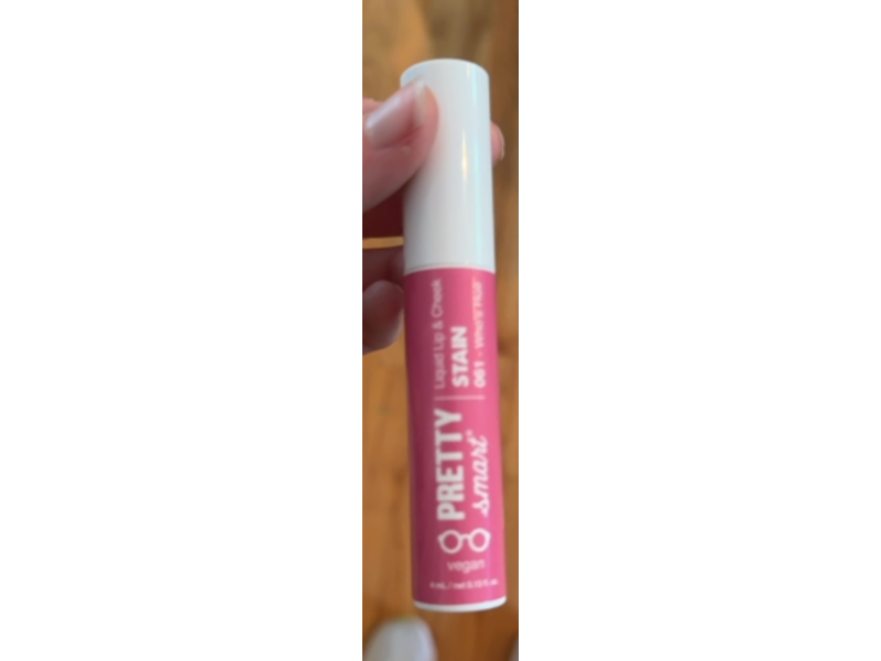 Pretty Smart Liquid Lip & Cheek Stain, 061 Who's Hue, 0.13 fl oz/4 mL