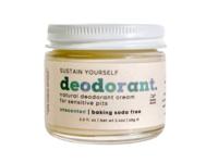 Sustain Yourself Deodorant Cream, Unscented, 2 fl oz/68 g - thumbnail 1