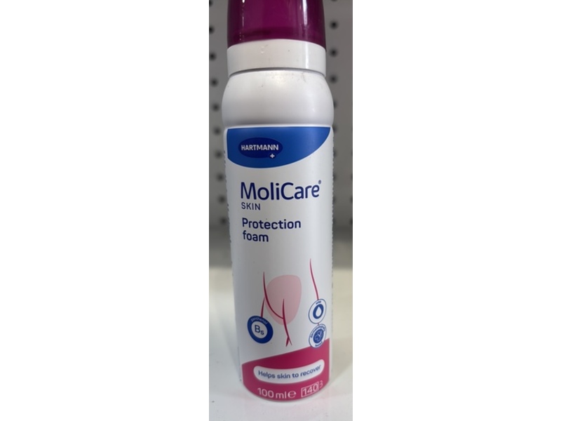 MoliCare Skin Protection Foam, Panthenol B5, 100 mL