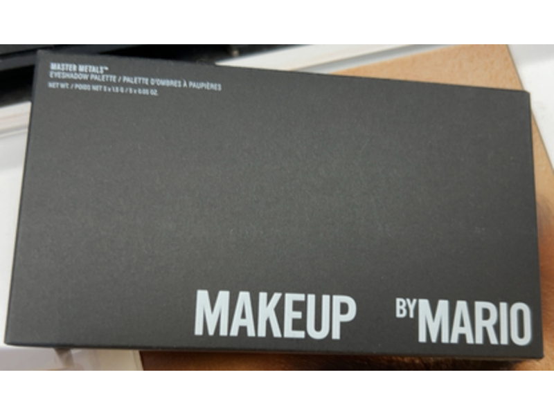 Make By Mario Master Metals Eyeshadow Palette, 0.05 oz/ 1.5 g