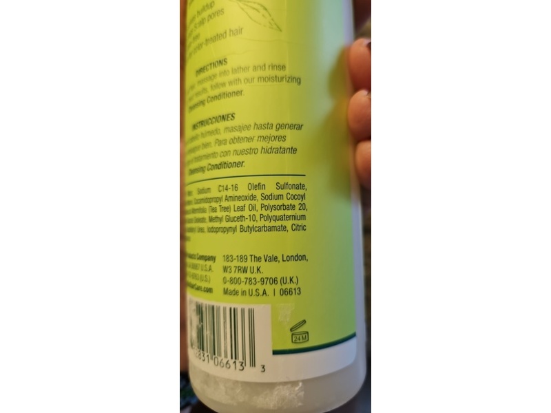 Nothing But Clarifying Shampoo, Tea Tree Oil, 12 fl oz/355 mL