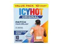Icy Hot Original Pain Relief Patch, 5% Menthol, 10 Count - thumbnail 1