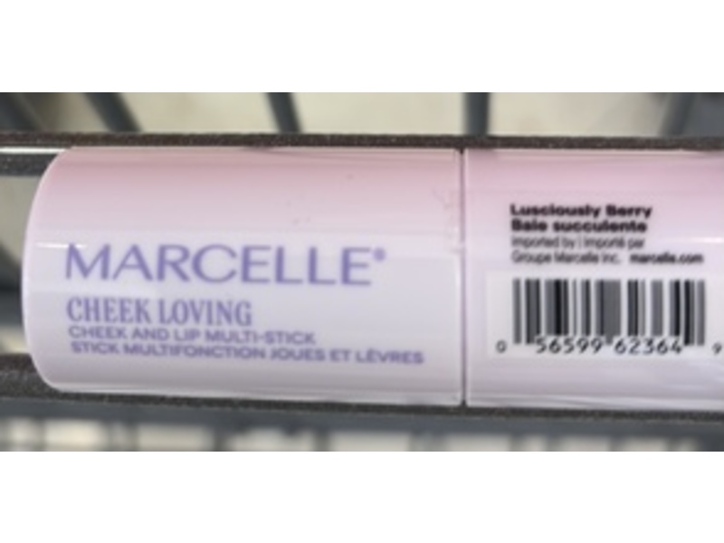 Marcelle Cheek Loving Cheek And Lip Multi-Stick, Lusciously Berry, 6 g