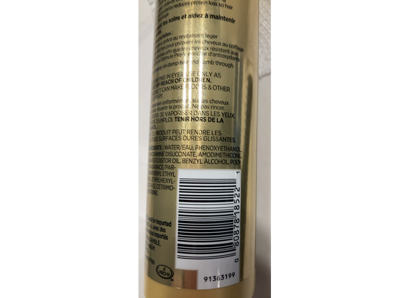 Pantene Pro-V Leave-in Conditioning Spray, 8.5 fl oz/252 mL