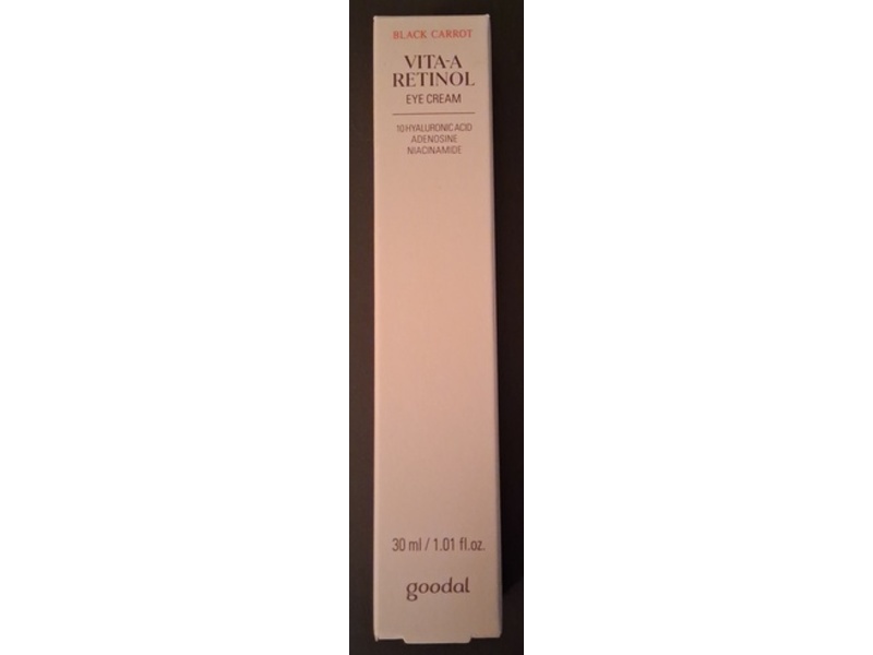 Goodal Black Carrot Vita-A Retinol Eye Cream, 1.01 fl oz/30 mL