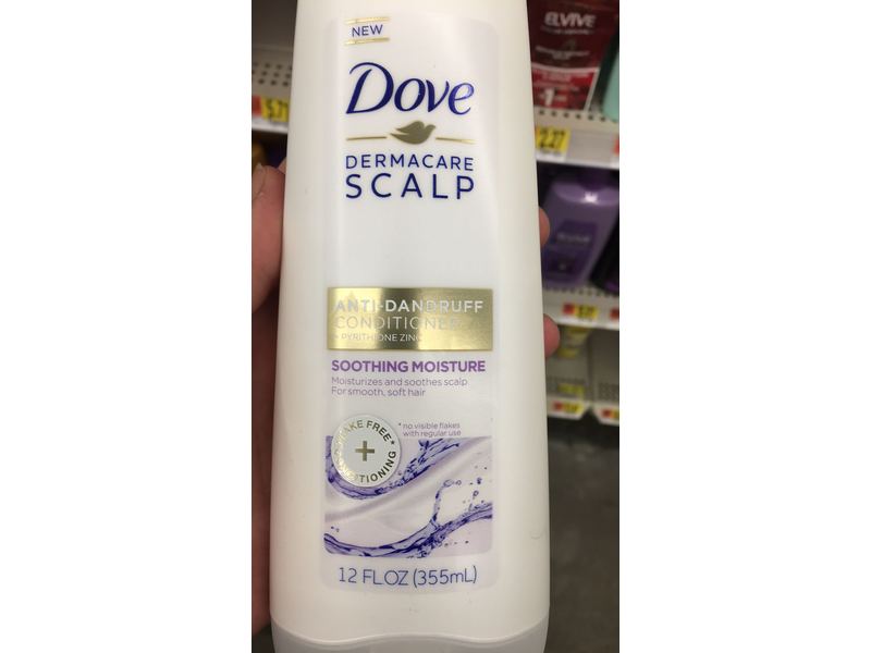 Dove Dermacare Scalp Anti-Dandruff Soothing Moisture Conditioner, 12 fl oz,