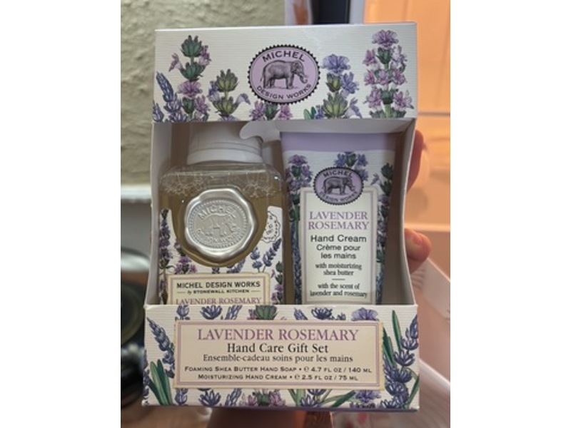 Mardi Gras Spot Michel Design Works Handcare Gift Set, Lavender Rosemary