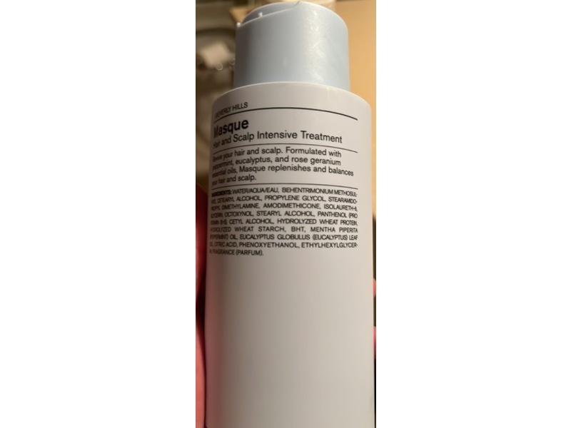 J Beverly Hills Masque Hair And Scalp Intensive Treatment