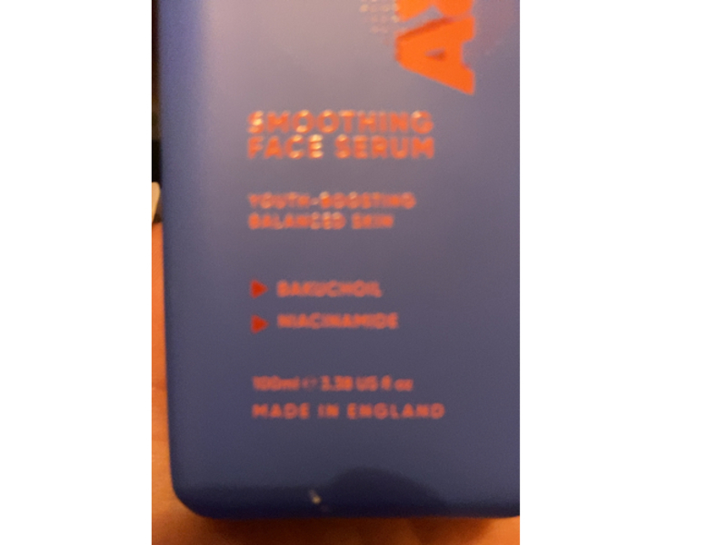 Aura Smoothing Face Serum, Bakuchoil + Niacinamide, 3.38 fl oz/100 mL