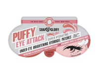 Soap & Glory Puffy Eye Attack Under Eye Brightening Hydrogel Patches, Cucumber Juice & Liquorice Root, 0.1 fl oz/3 g, 1 Pair - Image 2