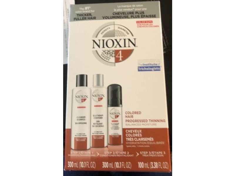 Nioxin System 4 Kit, Colored Hair, Progressed Thinning