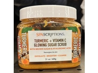 SpaScriptions Glowing Sugar Scrub, Turmeric + Vitamin C, 21 oz/600 g - thumbnail 2