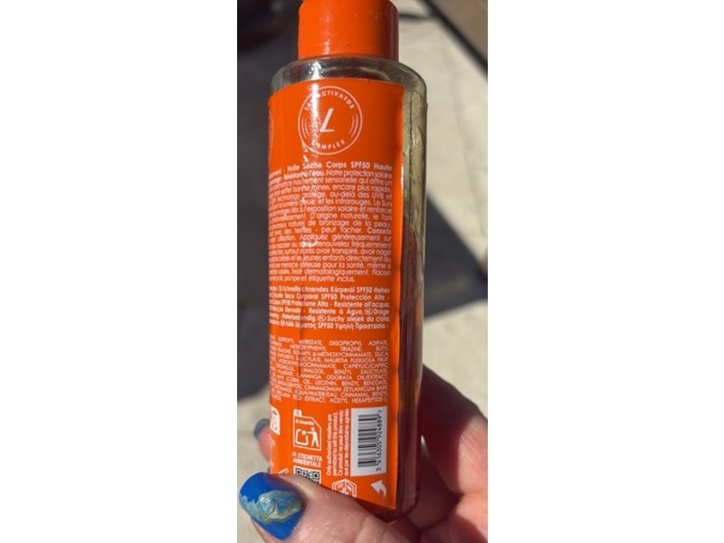 Lancaster Sun Beauty Dry Body Oil, SPF 50, 150 mL