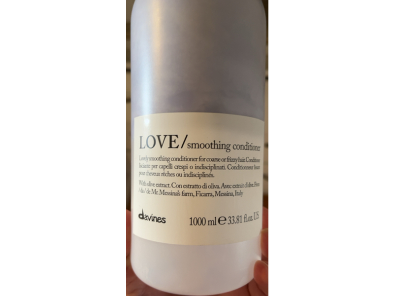 Davines Love Smoothing Conditioner, 33.81 fl oz/1000 mL