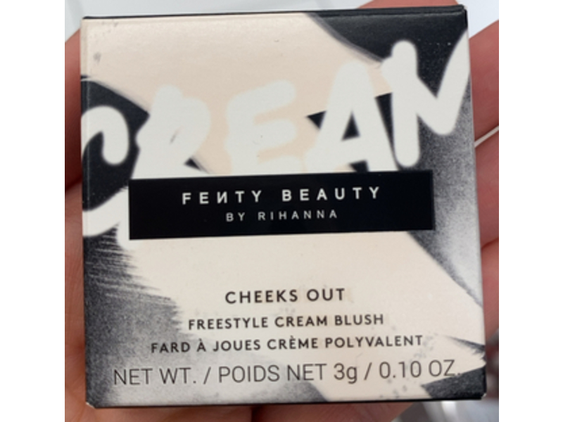 Fenty Beauty Cheeks Out Freestyle Cream Blush, Peach Face, 0.10 oz/3 g