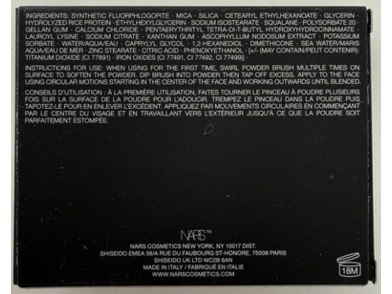 NARS Light Reflecting Setting Powder, Fog, 0.35 oz/10 g