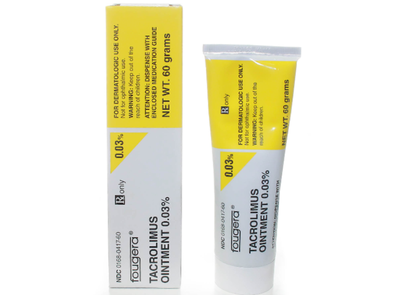 Tacrolimus Ointment 0.03%, 60 g, Fougera (RX)