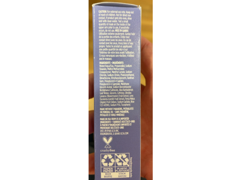 Ulta Beauty Cold Therapy Cooling Under Eye Balm, 0.38 oz/11 g