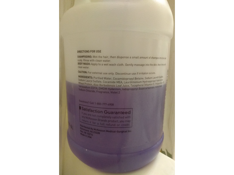 McKesson Tearless Shampoo & Body Wash, Lavender, 1 Gal/3.79 L
