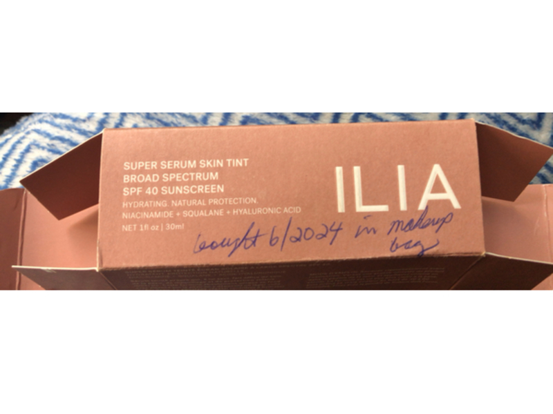 Ilia Super Serum Sunscreen Skin Tint, ST11 Matira, SPF 40, 1 fl oz/30 mL