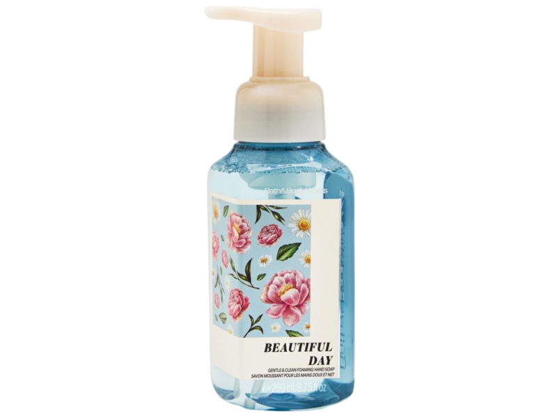 Bath & Body Works Gentle & Clean Foaming Hand Soap, Beautiful Day, 8.75 fl oz/269 mL