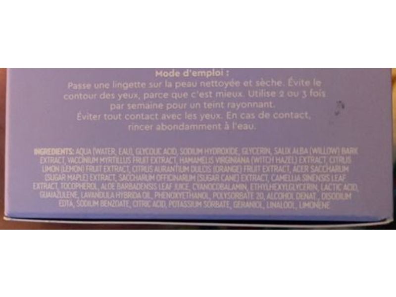 Florence by Mills One Swipe Glow Wipe Treatment Pads, 30 Count