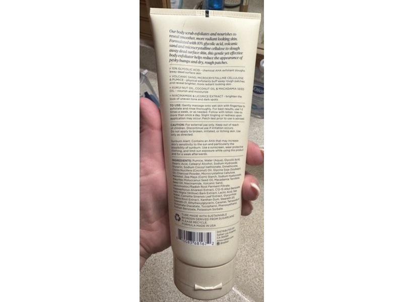 Saltair KP Body Scrub, 10% Glycolic Acid, 10.0 oz/283.5 g