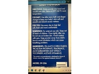 HealthWise Corn Starch Baby Powder, Aloe & Vitamin E, 15 oz/425 g - thumbnail 3