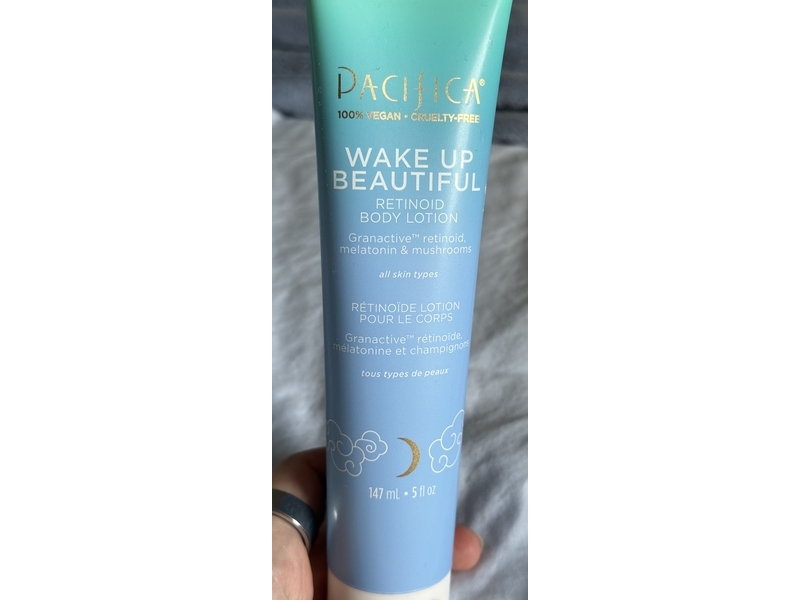Pacifica Wake Up Beautiful Body Lotion, Retinoid, 5 fl oz/147 mL