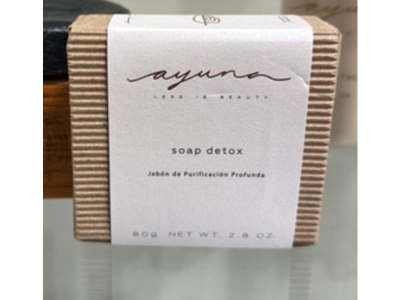 Ayuna Soap Detox, 2.8 oz/80 g